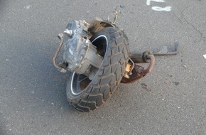 Polizei Düren: POL-DN: Mofafahrer erlitt schwere Unfallverletzungen