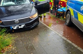 Feuerwehr Oberhausen: FW-OB: Schwerer Verkehrsunfall auf der Buschhausener Stra&szlig;e - Zwei verletzte Personen