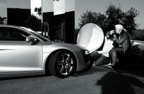 Audi AG: Karl Lagerfeld fotografiert den Audi R8