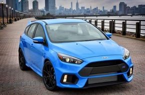 Ford-Werke GmbH: Neuer Ford Focus RS: 266 km/h Topspeed, in 4,7 Sekunden von 0 auf 100 km/h, Preis ab 39.000 Euro