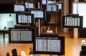 ZKM | Zentrum für Kunst und Medien Karlsruhe: Zweite Phase des Bildungsexperiments "Open Codes" mit rund 40 neuen Werken unter dem Titel "Open Codes II. Die Welt als Datenfeld"