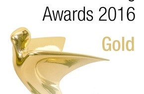 Hansgrohe SE: Eine der beliebtesten Marken bei Architekten und Planer: Gold für Hansgrohe beim Architects' Darling Award 2016 im Bereich "Sanitäre Objekte und Zubehör"
