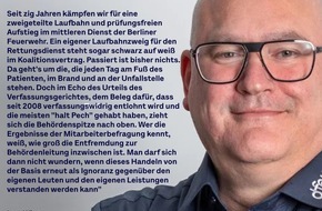 Deutsche Feuerwehr-Gewerkschaft (DFeuG): Das Timing k&ouml;nnte provokanter kaum sein