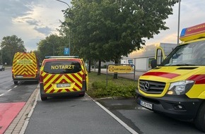 Feuerwehr Dresden: FW Dresden: Schweres Gewitter sorgt für mehrere Feuerwehreinsätze