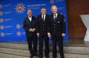 Polizeidirektion Göttingen: POL-GOE: Offizielle Amtseinführung des neuen Polizeivizepräsidenten Gerd Lewin in der Polizeidirektion Göttingen