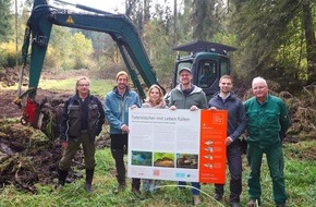 Heinz Sielmann Stiftung: PM Baggereinsatz für Bayerns bedrohte Amphibien