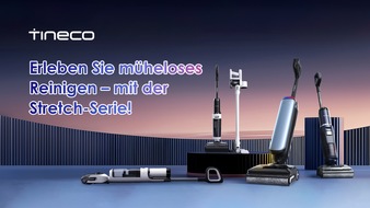 ECOVACS GLOBAL PTE. LTD.: Jetzt wird unter dem Sofa geputzt: Tineco Stretch Serie ab dem 3. Juni reduziert erhältlich