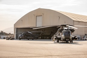 30 Jahre Dauereinsatz, 18 Jahre Afghanistan: CH-53 Hubschrauber der Luftwaffe sind zurück