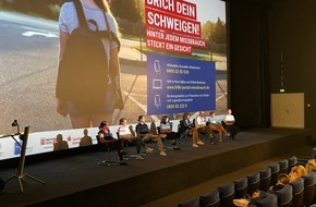 Polizeipräsidium Südhessen: POL-DA: Bensheim: Präventionskampagne "Brich Dein Schweigen"/Filmvorführung "Gefangen im Netz"-Rund 300 Schülerinnen und Schüler im Luxor-Filmpalast