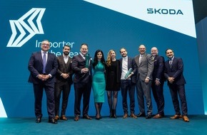 SKODA / AMAG Import AG: Skoda Schweiz ist Importeur des Jahres 2023 in der Kategorie Aftersales