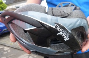Kreispolizeibehörde Oberbergischer Kreis: POL-GM: 100720-532: Helm verhindert Schlimmeres