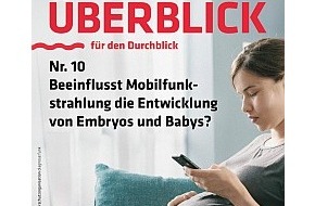 diagnose:funk: 90 Studien zeigen: Mobilfunkstrahlung kann Embryonal- und fr&uuml;he Kindesentwicklung sch&auml;digen