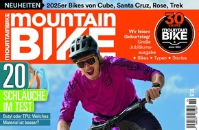 Motor Presse Stuttgart, MOUNTAINBIKE: 30 Jahre MOUNTAINBIKE: "Die Zukunft ist elektrisch." / Verkaufszahlen für E-MTBs wachsen auch in diesem Jahr weiter