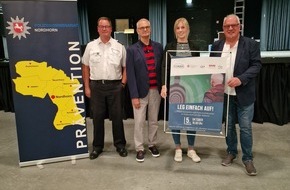Polizeiinspektion Emsland/Grafschaft Bentheim: POL-EL: Nordhorn - Projektgemeinschaft setzt Zeichen im Kampf gegen Telefonbetrug bei Senioren (Foto)