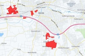 Vodafone GmbH: Vodafone plant Glasfaser-Ausbau in Bünde