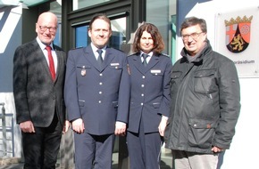 Polizeipräsidium Trier: POL-PPTR: Polizeiwache Trier Innenstadt unter neuer Leitung