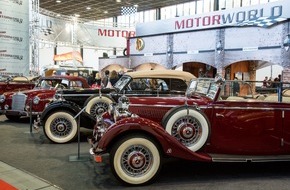 Messe Berlin GmbH: MOTORWORLD Classics Berlin 2015 / 8. bis 11. Oktober 2015, Berlin ExpoCenter City / "Berlin hat Benzin im Blut" / Erfolgreiche Messe-Premiere und Ausblick 2016