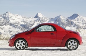 Ford-Werke GmbH: Ford Streetka: Fahrspass auch bei Eiseskälte