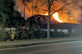 Polizeiinspektion Wilhelmshaven/Friesland: POL-WHV: Brand eines Einfamilienhauses in Varel