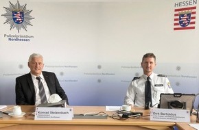 Polizeipr&auml;sidium Nordhessen: POL-KS: Polizeipr&auml;sident Konrad Stelzenbach stellt Kriminalstatistik 2021 f&uuml;r Nordhessen vor