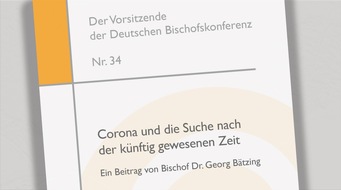 Deutsche Bischofskonferenz: Bischof Bätzing veröffentlicht Reflexion zur Corona-Pandemie