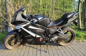 Kreispolizeibehörde Unna: POL-UN: Bergkamen - Polizei sucht Besitzer/in eines gefundenen Motorrads
