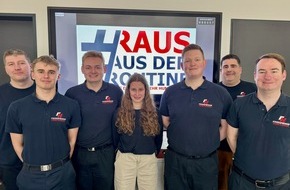 Kreisfeuerwehr Oldenburg: FW-OLL: Feuerwehr Huntlosen startet Aktion "Raus aus der Routine"