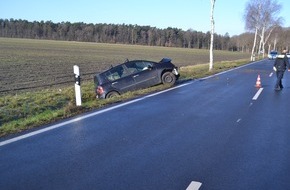 Polizeiinspektion Gifhorn: POL-GF: Unfalll bei Steinhorst/ Polizei Wittingen sucht Zeugen