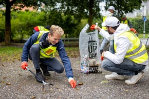 Medienmitteilung: «Gute Laune statt Littering: Erfolgreicher 12. Nationaler Clean-Up-Day»