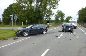 Polizeiinspektion Northeim: POL-NOM: Verkehrsunfall mit zwei Verletzten