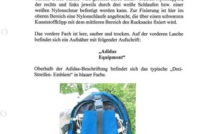 Polizei Dortmund: POL-DO: Cold Case Ermittler der Polizei Dortmund rollen gemeinsam mit der Staatsanwaltschaft Dortmund alte Fälle auf: Babyleiche im Jahre 1999 in Rucksack gefunden