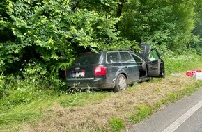 Freiwillige Feuerwehr Alpen: FW Alpen: Auslaufende Betriebsmittel nach Verkehrsunfall