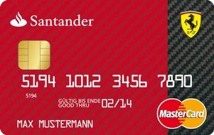 Openbank Deutschland: Santander startet Ferrari Kreditkarte in Deutschland (mit Bild)