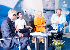 Expeditionsreisen im Aufwind: IKARUS TOURS und PolarNEWS begeistern beim Pressefrühstück mit exklusiven Einblicken in Arktis und Antarktis