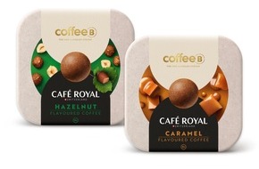 CoffeeB: CoffeeB stellt zwei neue Kaffeesorten vor: HAZELNUT und CARAMEL