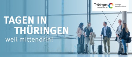 Thüringer Tourismus GmbH: PM der TTG 21-2025 IMEX 2025: Thüringen erstmals mit eigener regionalen Fläche in Frankfurt vertreten