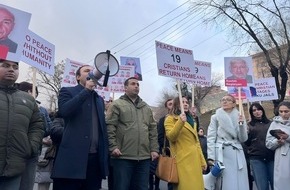 CSI Christian Solidarity International: CSI unterst&uuml;tzt den Appell des Parlaments von Bergkarabach an Bundesrat Cassis - das beschlossene Friedensforum ist ein Schritt zur Friedenssicherung