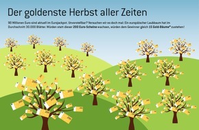 Eurojackpot: 90 Mio. Euro im Jackpot / Der goldenste Herbst aller Zeiten / Fragen an Andreas Kötter - Chairman von Eurojackpot