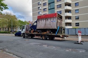 Polizeidirektion Oldenburg: POL-OLD: +++ Regionale Kontrollgruppe überprüft gewerblichen Güterverkehr mit dem Schwerpunkt technischer Mängel +++ Weiterfahrt in 15 Fällen untersagt +++