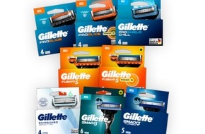 Gillette Deutschland: Gillette: Klingeninnovation für ein noch besseres Rasurerlebnis / Gillette führt größte Klingeninnovation seit über 10 Jahren ein