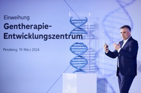 Roche eröffnet Entwicklungszentrum für Gentherapie in Penzberg: Eine Schlüsseltechnologie für die Zukunft des Standorts Deutschland