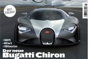 AUTO BILD: Weltexklusiv: MOTOR REVUE zeigt den neuen Bugatti Chiron / Neue Ausgabe erscheint am 14. November 2014 / 32 Seiten Ferrari-Spezial / Exklusive Reportage über Autoschätze in Liverpools U-Bahnschächten (FOTO)