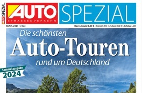 Motor Presse Stuttgart: Sonderheft von AUTO Straßenverkehr: Die schönsten Touren in Deutschland und den Grenzregionen