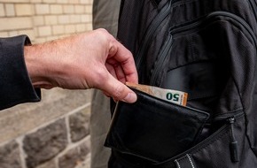 Polizeipräsidium Mittelhessen - Pressestelle Marburg-Biedenkopf: POL-MR: Dautphetal- Taschendiebstahl - Polizei gibt Tipps zum Schutz vor Taschendiebstahl
