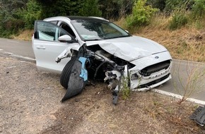 Polizeidirektion Neustadt/Weinstraße: POL-PDNW: Verkehrsunfall mit Personenschaden