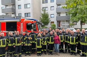 Feuerwehr Kaarst: FW-NE: Letzter Dienstabend von Norbert Sinthern