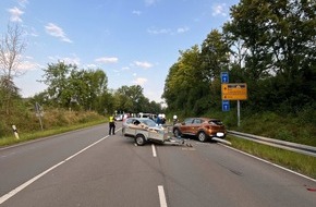 Kreispolizeibehörde Oberbergischer Kreis: POL-GM: Zwei Verletzte nach Auffahrunfall