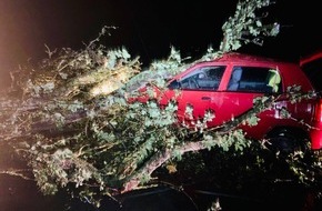 Freiwillige Feuerwehr Reichenau: FW Reichenau: Mehrere unwetterbedingte Einsätze, 11.07.2023, Reichenau