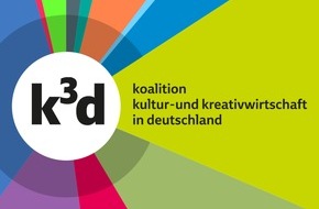 Koalition Kultur- und Kreativwirtschaft in Deutschland (k3d): Kultur- und Kreativwirtschaft fordert exponierte Zuständigkeit in der neuen Bundesregierung / Branchenverbände schließen sich in "Koalition Kultur- und Kreativwirtschaft in ...