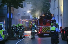 Feuerwehr Gronau: FW Gronau: Brand eines Gastronomiebetriebs an der Mühlenmahte in Gronau